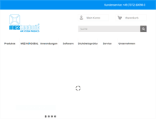 Tablet Screenshot of mez-technik.de